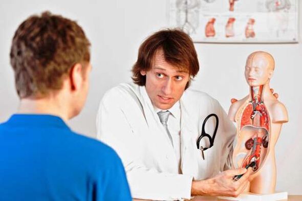 Konsultation eines Urologen